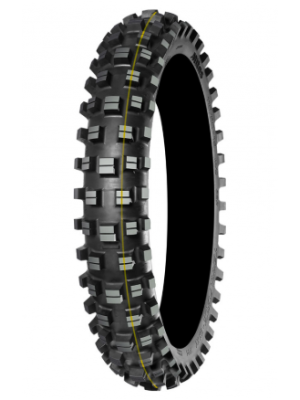 ЗАДНА ГУМА MITAS TERRA FORCE XT 120/90-18 жълта линия